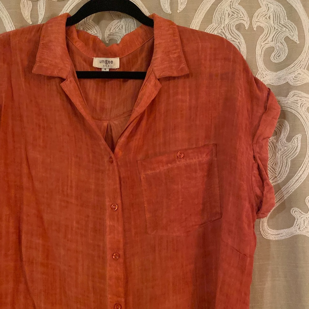 Umgee Button Up Top